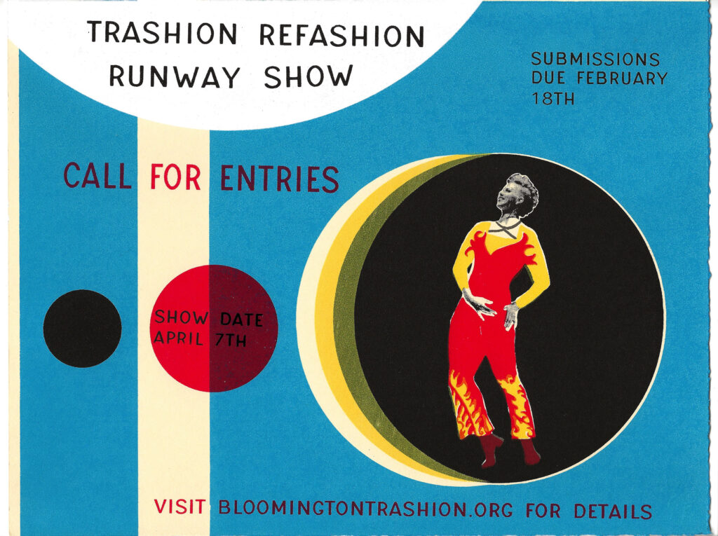 Trashion Refashion Runway Show Print